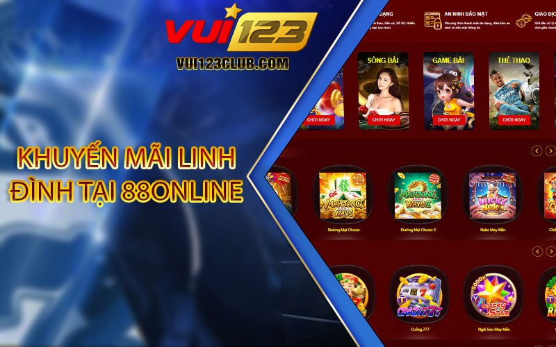 Khuyến Mãi Linh Đình Tại 88online